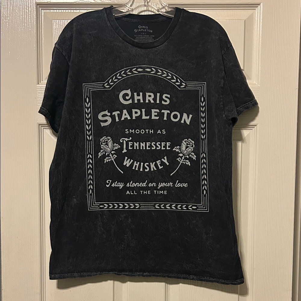 Chris Stapleton Black Graphic Tee